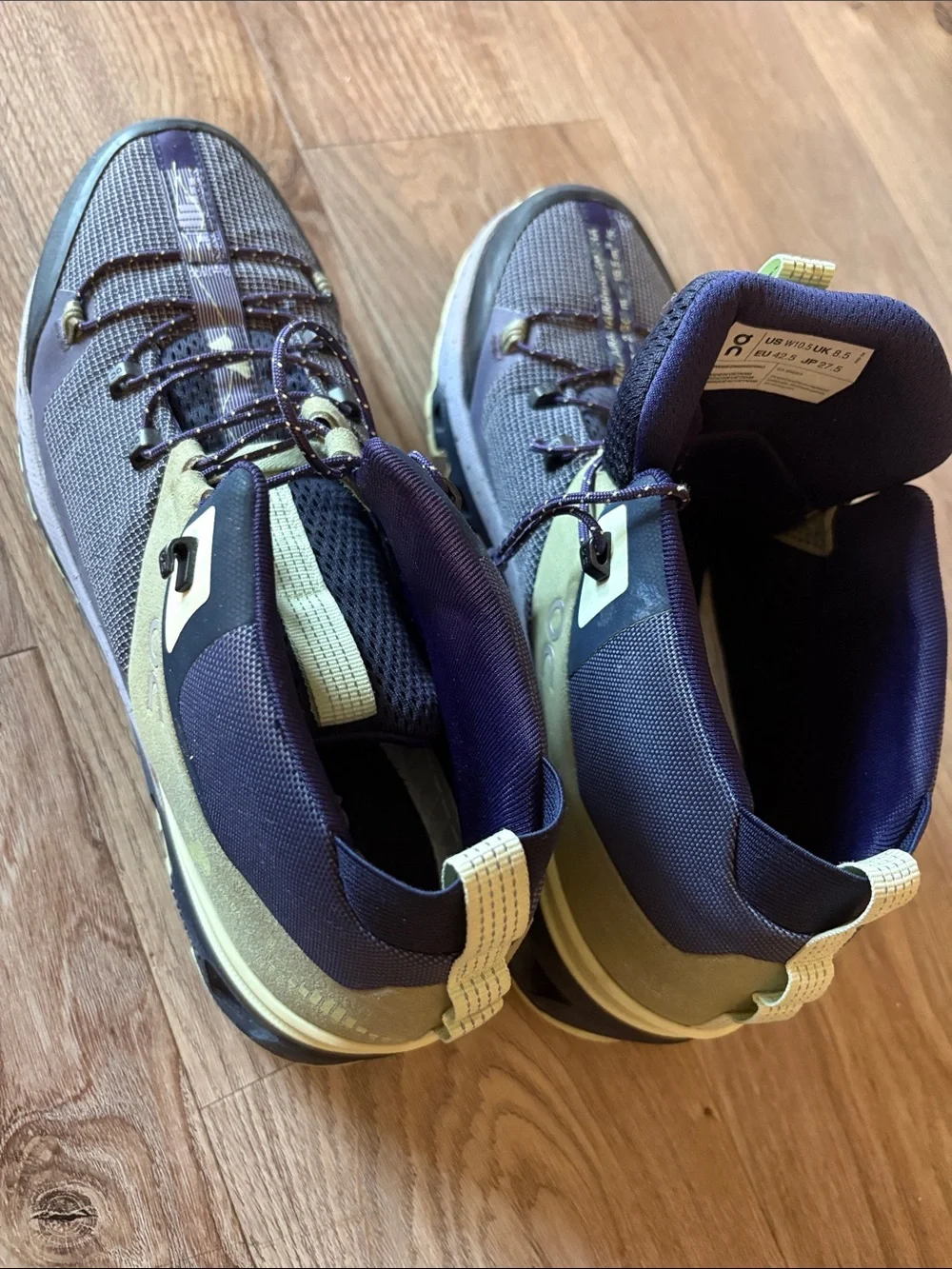 On Running Women's Trail Boots in Navy & Olive